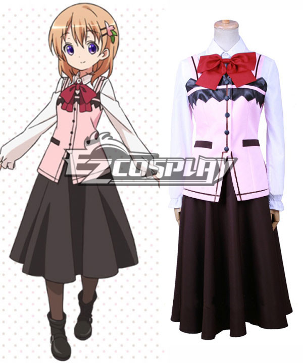 ITL Manufacturing Gochuumon wa Usagi Desu ka? Is the Order a Rabbit? Cocoa Hoto Cosplay Costume