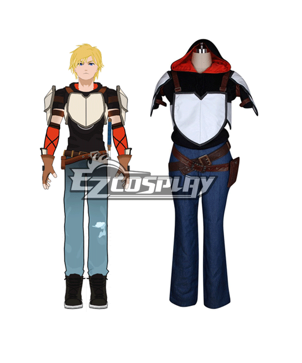 ITL Manufacturing RWBY Beacon Academy Team JNPR Jaune Arc Cosplay Costume