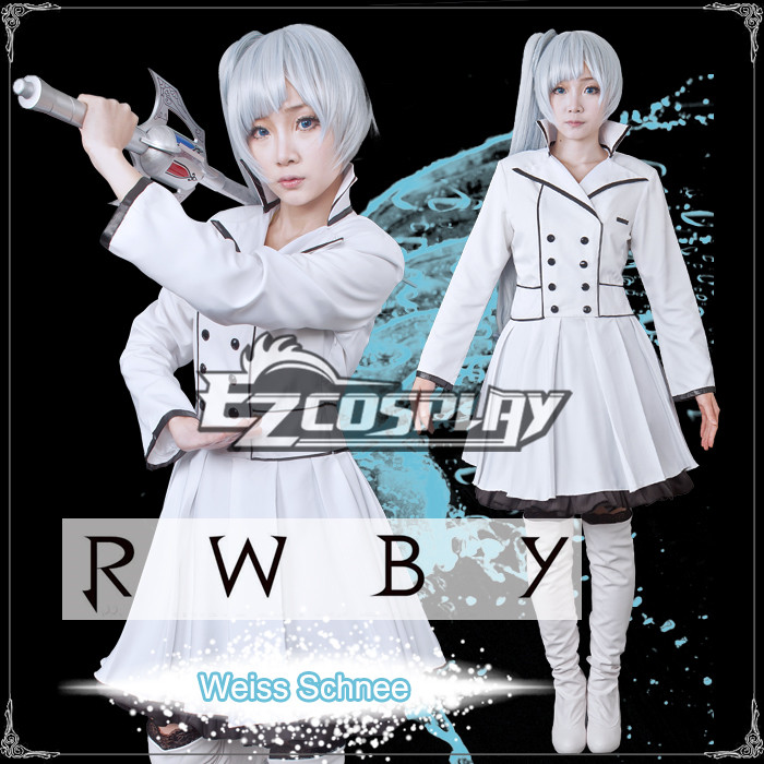ITL Manufacturing RWBY Season 2 Weiss Schnee Cosplay Costume