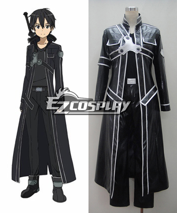 ITL Manufacturing Sword Art Online Kirito Leather Cosplay Costume (Armband Only)