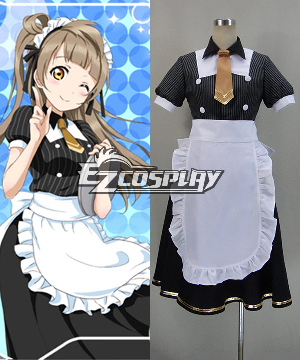 ITL Manufacturing Love Live SR Kotori Minami Cafe Maid Version Cosplay Costume