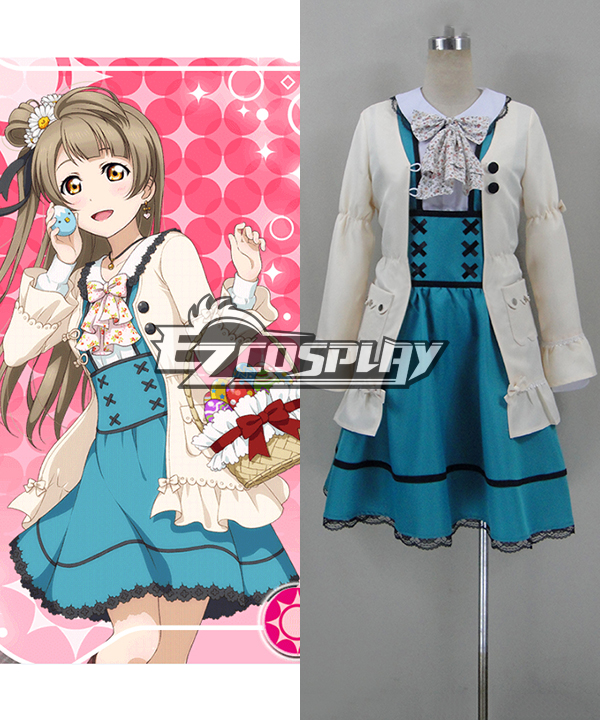 ITL Manufacturing Love Live Easter Edition SR Medley Festival Round 4 Minami Kotori Cosplay Costume
