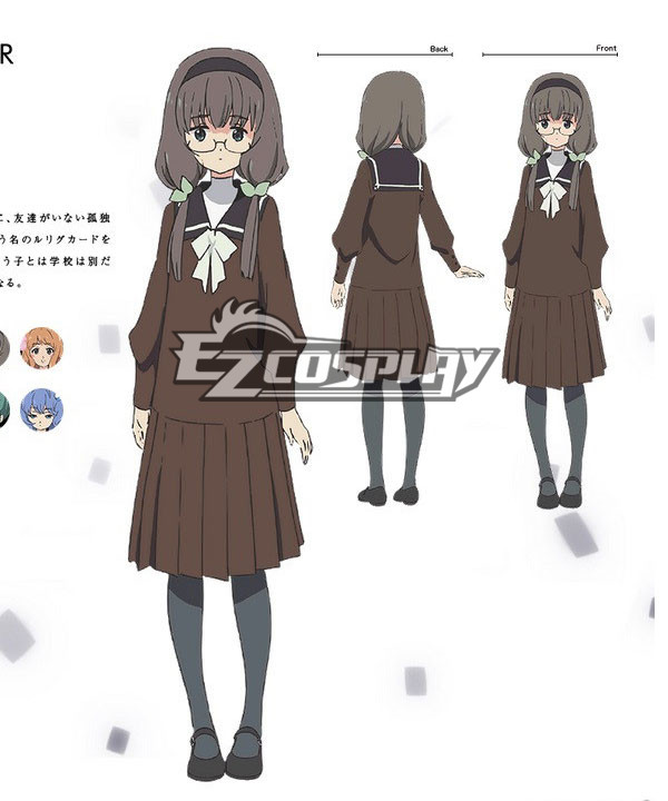 ITL Manufacturing Selector Infected WIXOSS Hitoe Uemura Cosplay Costume