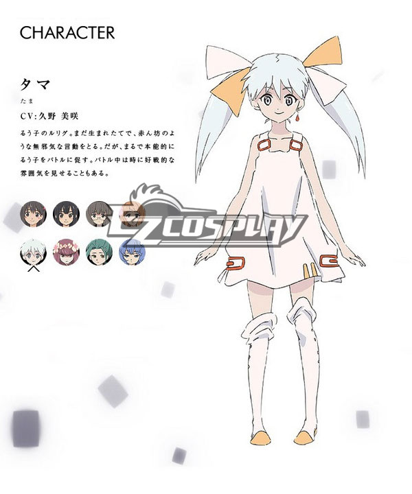 ITL Manufacturing Selector Infected WIXOSS Tama Cosplay Costume