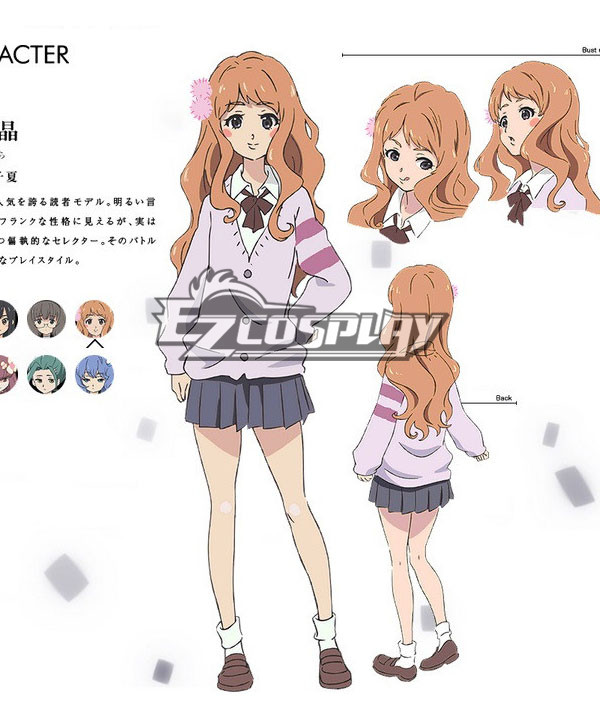 ITL Manufacturing Selector Infected WIXOSS Akira Aoi Cosplay Costume