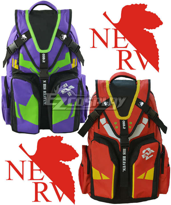 ITL Manufacturing Neon Genesis Evangelion EVA Evangelion EVA-2 Production Backpack Comic Related Product Animation Around Cosplay