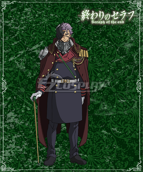 ITL Manufacturing Seraph of the End Owari no Serafu Vampire Reign Tenri Hiragi Cosplay Costume