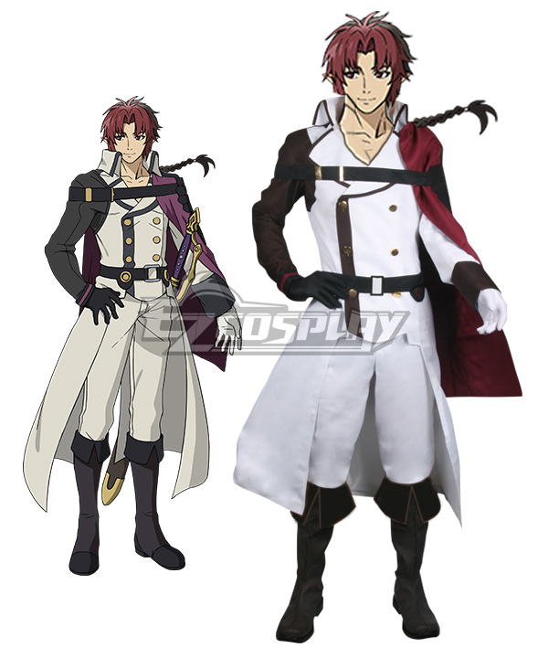 ITL Manufacturing Seraph of the End Owari no Serafu Vampire Reign Vampire Reign Owari no Serafu Crowley Eusford Cosplay Costume