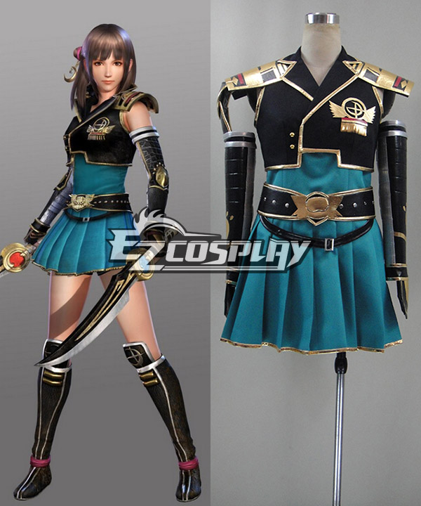 ITL Manufacturing Samurai Warriors Chronicles 3 Sengoku Musou Female Protagonist Cosplay Costume