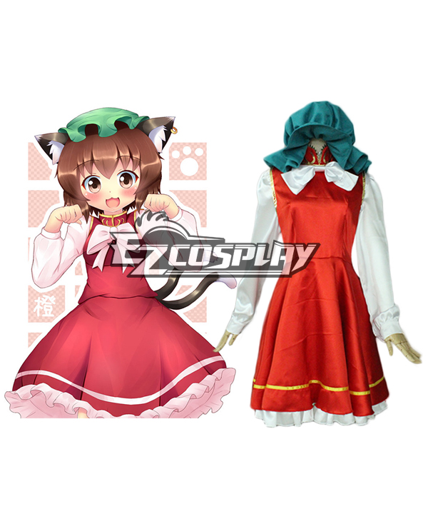 ITL Manufacturing Touhou Project Chen cosplay costume