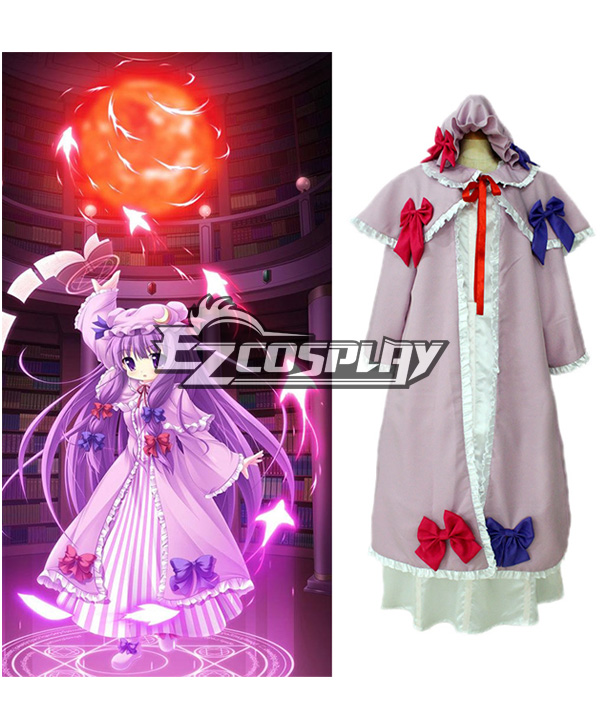 ITL Manufacturing Touhou Project Patchouli Knowledge cosplay costume