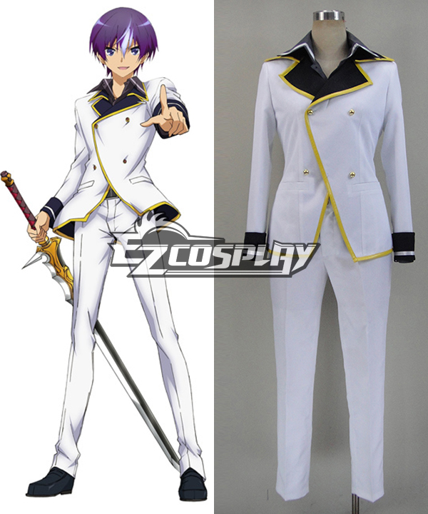 ITL Manufacturing The Swordbringer Comes Back / World Break: Aria Of Curse For A Holy Swordsman Moroha Haimura Cosplay Costume