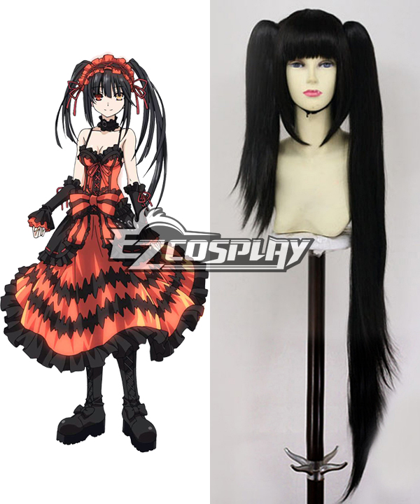 ITL Manufacturing Date A Live Tokisaki Kurumi Nightmare Cosplay Wig