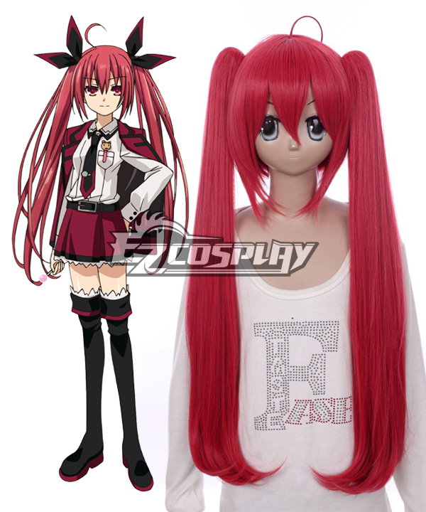 ITL Manufacturing Date A Live Itsuka Kotori Efreet Cosplay Wig