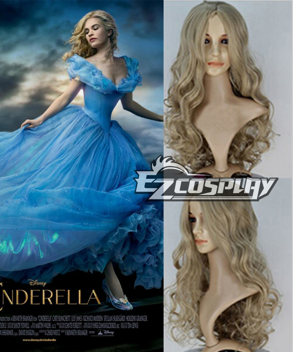 ITL Manufacturing 2015 Newest Movie Ella Cinderella Princess Cosplay Wig