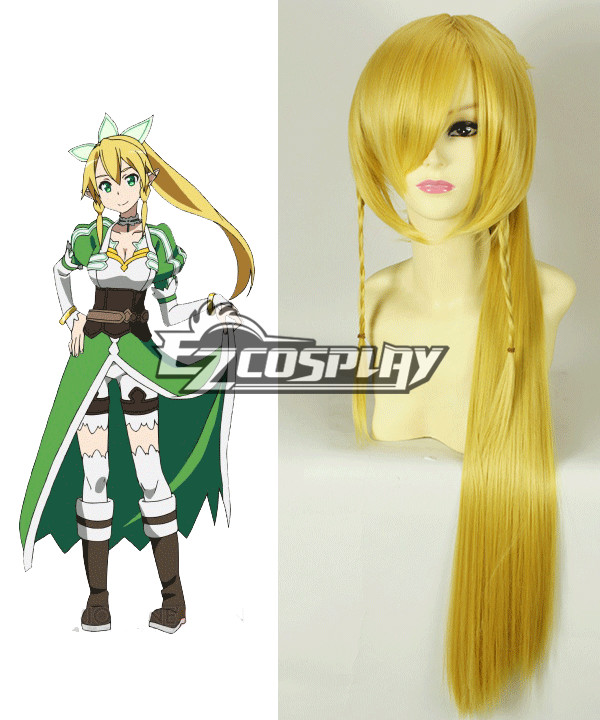 ITL Manufacturing Sword Art Online Leafa Lyfa Blonde Cosplay Wig