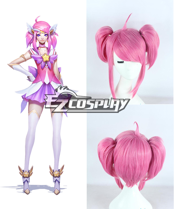 ITL Manufacturing League of Legends Star Guardian Lux Cosplay Wig