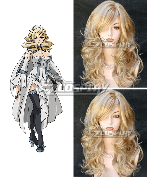 ITL Manufacturing Seraph of the End Vampire Reign Owari no Serafu Horn Skuld Cosplay Wig