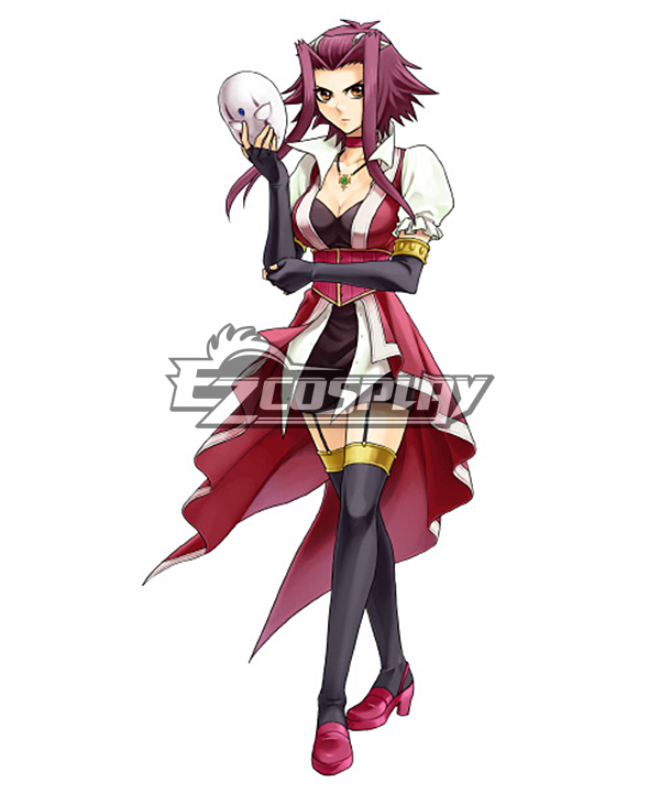 ITL Manufacturing Yu-Gi-Oh! 5D's Izayoi Aki Cosplay Costume (Only Coat, Sash, Gloves)