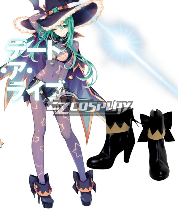 ITL Manufacturing Date A Live Natsumi Witch Cosplay Shoes