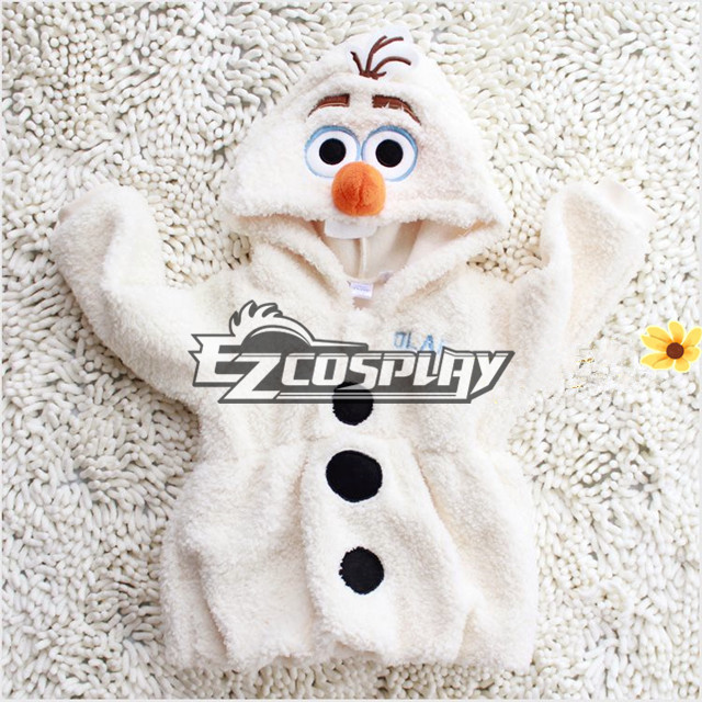 ITL Manufacturing Frozen Olaf kid Children Infant Baby Toddler hoodie Coat Jacket