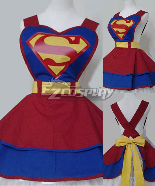 ITL Manufacturing DC Comic Super Hero Fashion Customade Retro Household Apron Cosplay