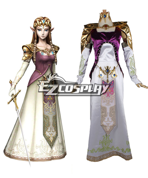 ITL Manufacturing The Legend of Zelda Princess Zelda Cosplay Costume