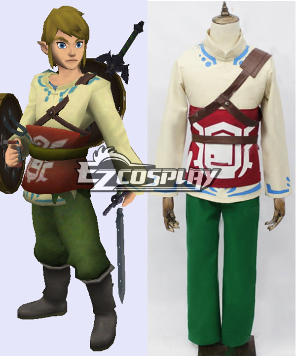 ITL Manufacturing The Legend of Zelda Skyward Sword Skyloft Link Cosplay Costume