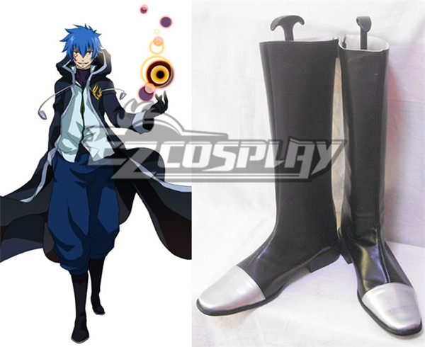 ITL Manufacturing FAIRY TAIL Jellal Fernandes Cosplay Boots