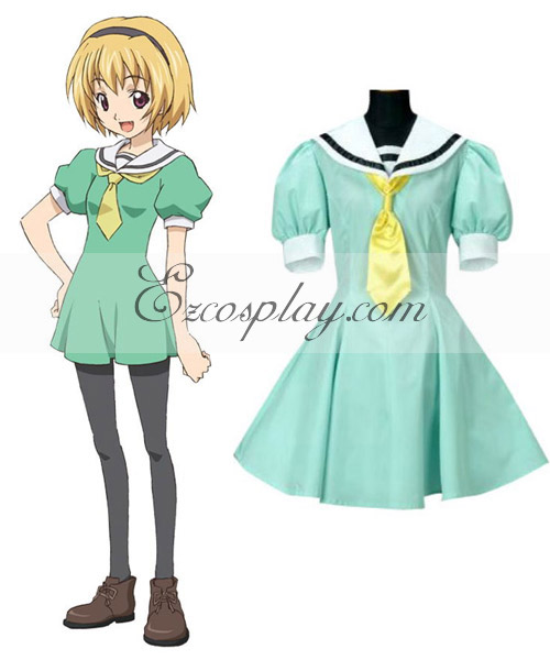 ITL Manufacturing When They Cry Satoko Hojo Cosplay Costume