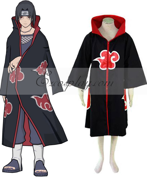 ITL Manufacturing Naruto Akatsuki Coat Cosplay Costume