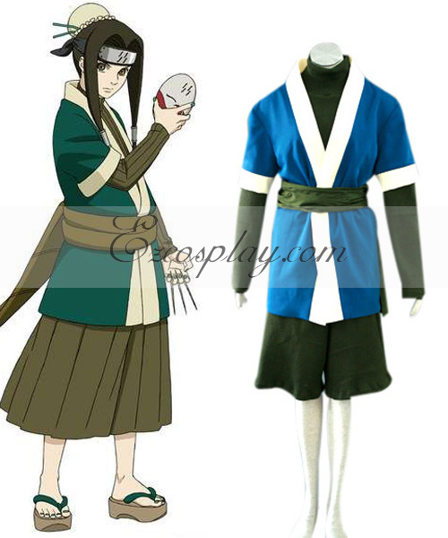 ITL Manufacturing Naruto Haku Ha Cosplay Costume