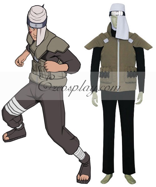 ITL Manufacturing Naruto Baki Sand Village Jnin Ninja Cosplay Costume(Only Vest)