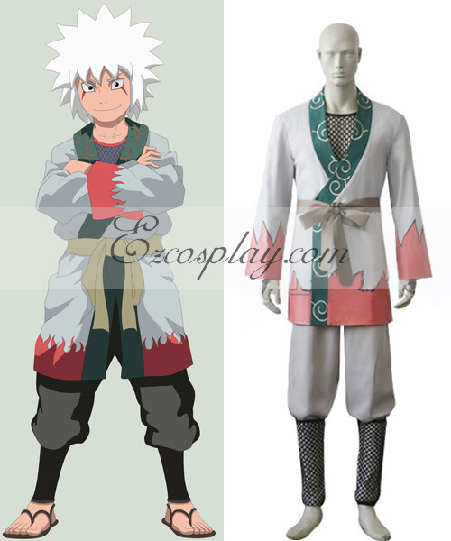 ITL Manufacturing Naruto Jiraiya Young Boy Cosplay Costume