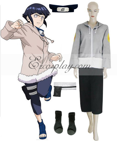 ITL Manufacturing Naruto Hinata Hyuga 1st Cosplay Costume(Only Jacket )