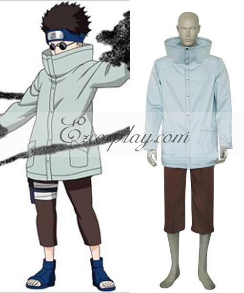 ITL Manufacturing Naruto Aburame Shino 1st Cosplay Costume