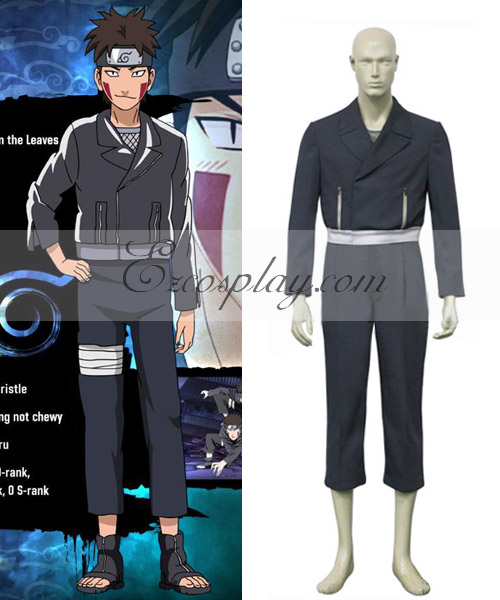 ITL Manufacturing Naruto Shippuden Kiba Inuzuka Cosplay Costume