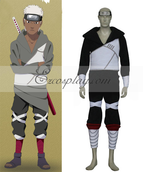 ITL Manufacturing Naruto Shippuuden Team Cloud Omoi Cosplay Costume
