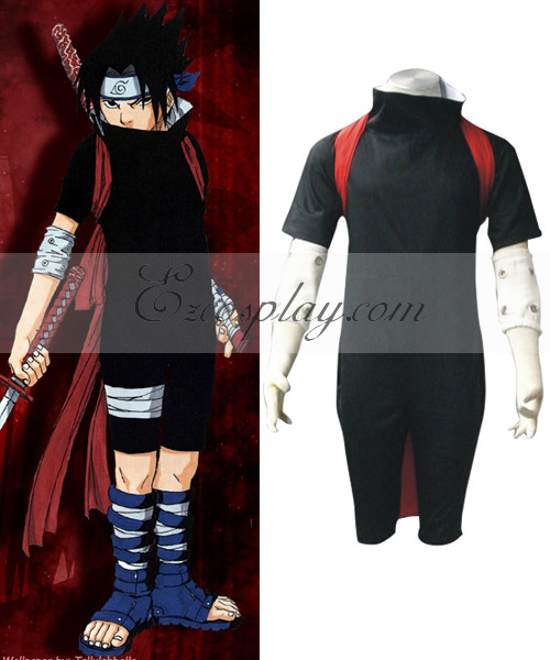 ITL Manufacturing Naruto Uchiha Sasuke Cosplay Costume