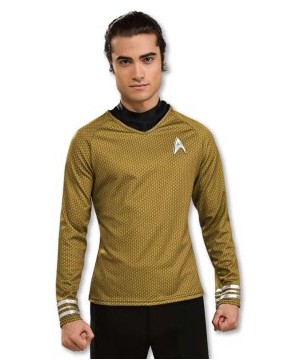 ITL Manufacturing Star Trek Movie (2009) Grand Heritage Gold Shirt Adult Costume EST0026