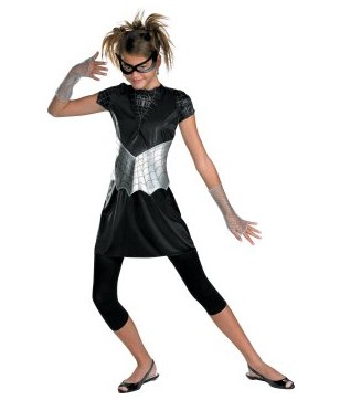 ITL Manufacturing Black Suited Spider-Girl Child/Teen Costume ESP0007