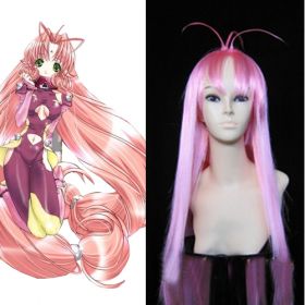 ITL Manufacturing DearS Miu Commission Long Pink Cosplay Wig EWG0047