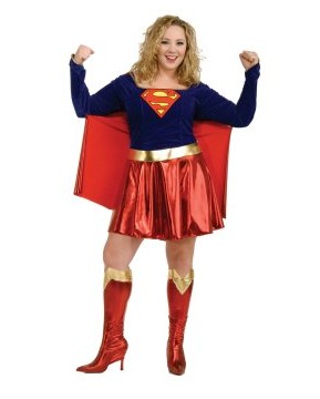 ITL Manufacturing Supergirl Deluxe Adult Costume ESU0012