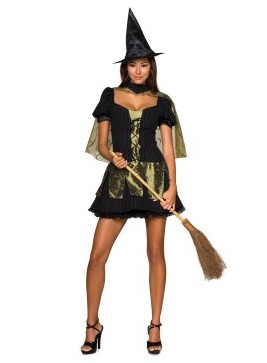 ITL Manufacturing Wizard of Oz Sexy Wicked Witch of the West Adult Costume EWO0010