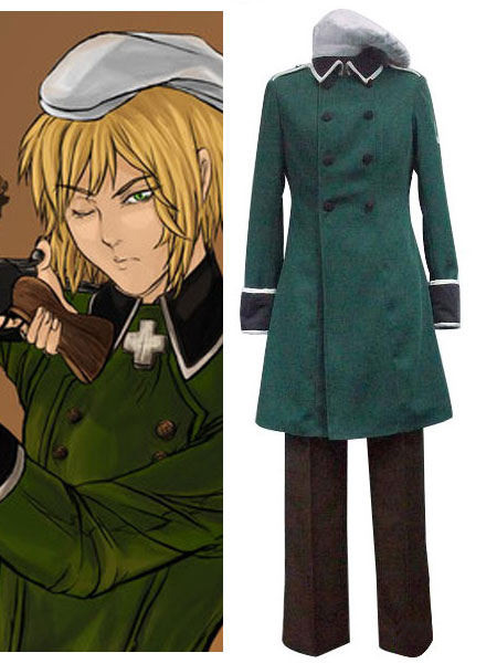 ITL Manufacturing Vash Zwingli Cosplay Costume From Axis Powers Hetalia