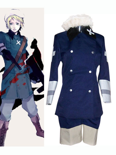 ITL Manufacturing Royal Blue Cosplay Costume from Axis Power Hetalia