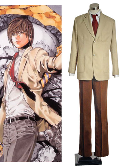 ITL Manufacturing Death Note Light Yagami Cosplay Costume