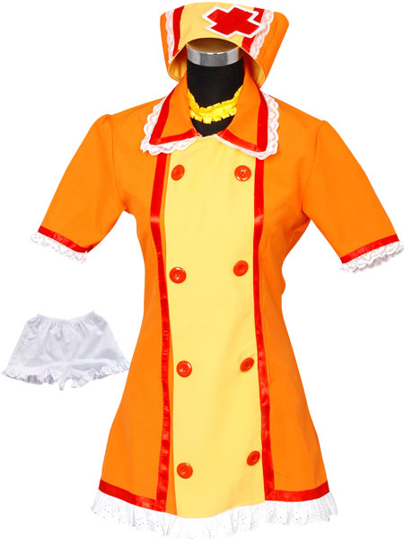 ITL Manufacturing Vocaloid Kagamine Rin Nurse Cosplay Costume