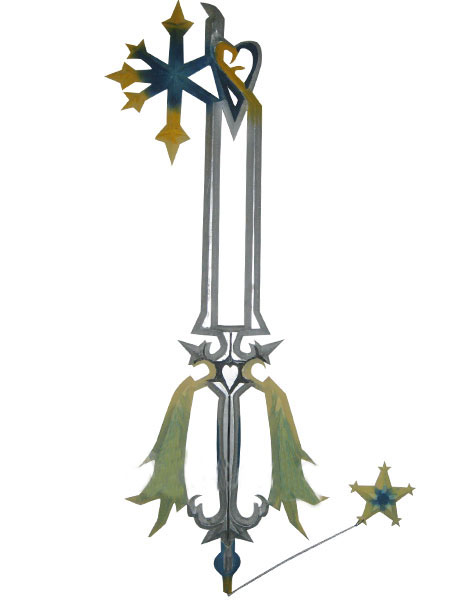 ITL Manufacturing Kingdom Hearts Oathkeeper Wood Cosplay Weapon