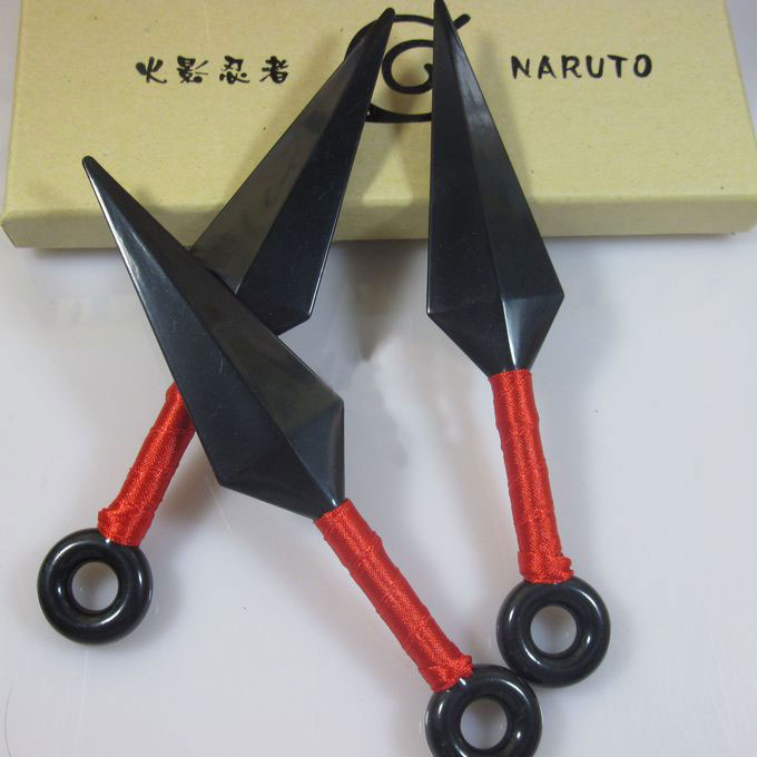 ITL Manufacturing Naruto Cosplay Accessories Kunai Knife 3 Set